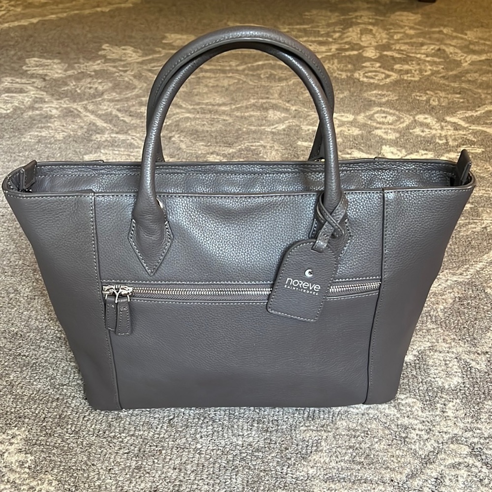 Noreve Saint Tropez Urban Tote Laptop Bag in Anthracite (Gray)